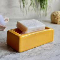 Stolen Form London Brick Soap Dish in Yellow