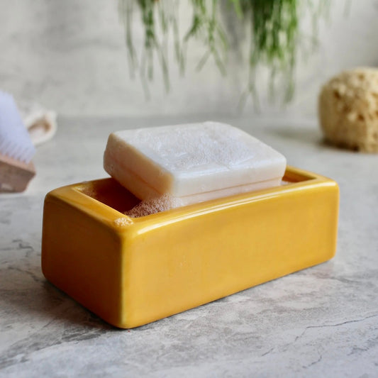 Stolen Form London Brick Soap Dish / Yellow