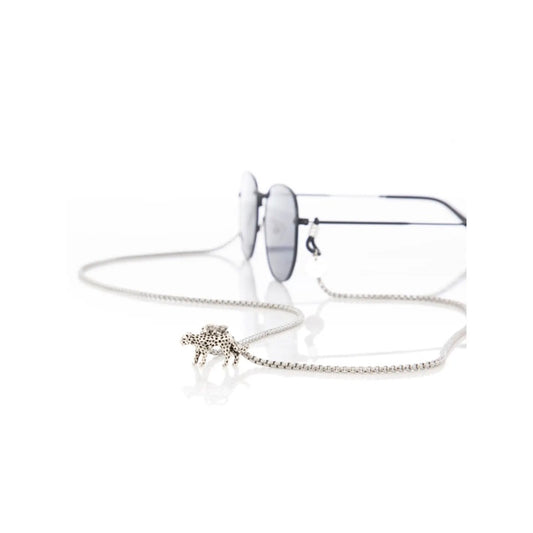 Sunny Cords Jaguar Silver Glasses Chain