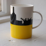 The Art Rooms Bone China Mug Battersea Power Station