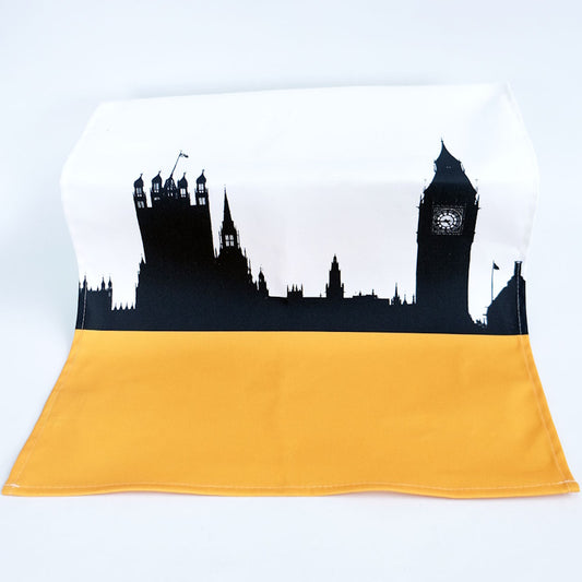 The Art Rooms Cotton Tea Towel / London Houses Of Parliament