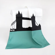 The Art Rooms Cotton Tea Towel London Tower Bridge