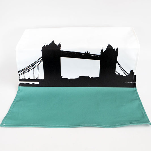 The Art Rooms Cotton Tea Towel London Tower Bridge