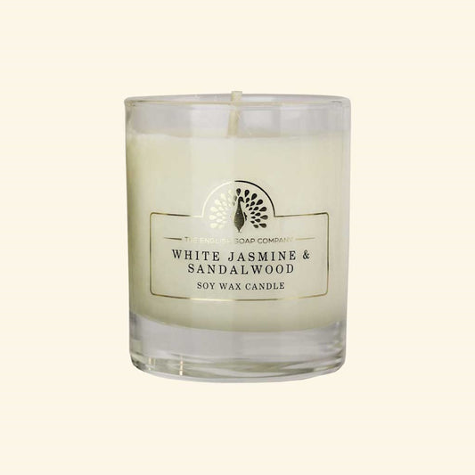 The English Soap Company Scented Candle / White Jasmine and Sandalwood