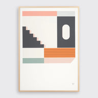 Tom Pigeon Architectural A3 Art Print Place 2