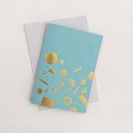 Tom Pigeon Scatter Brass Card Sky