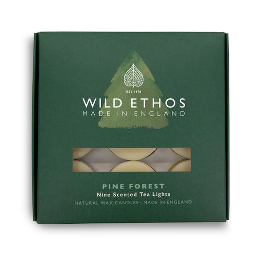 Wild Ethos Pine Forest Scented Tealights / Box of 9