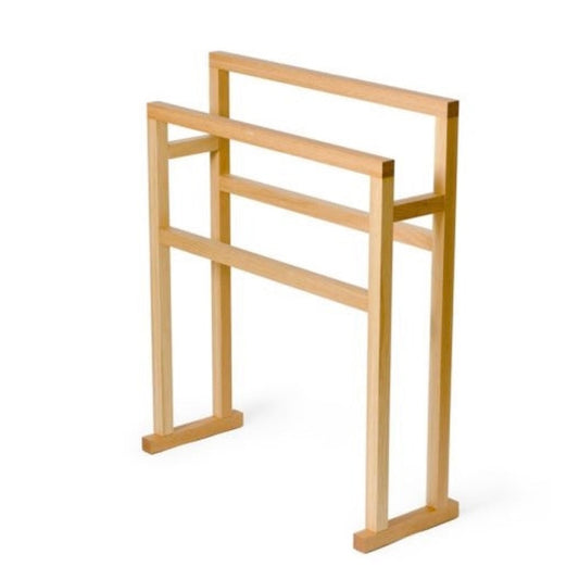Wireworks Towel Rail Mezza Grande / Oak