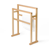 Wireworks Towel Rail Grande in American White Oak