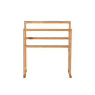Wireworks Towel Rail Grande in American White Oak