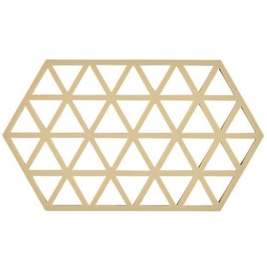 Zone Denmark Large Trivet - Triangles / Sand