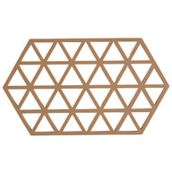 Zone Denmark Large Trivet Triangles in Terracotta