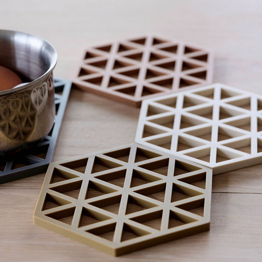 Zone Denmark Trivet - Hexagon / Black