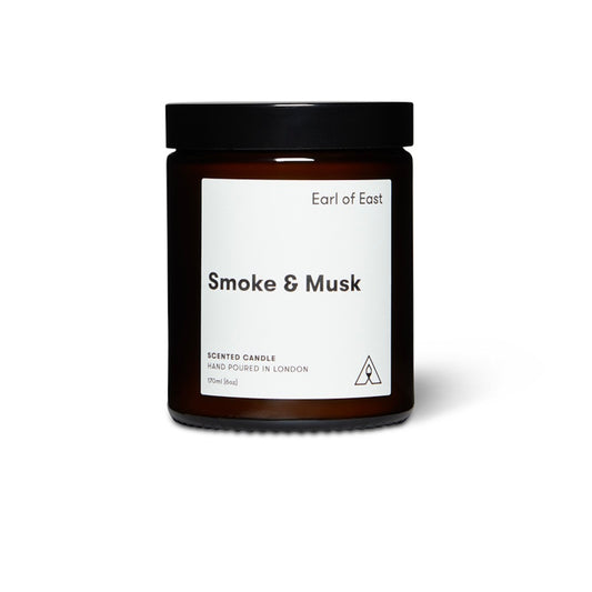 Earl of East Soy Wax Scented Candle 170ml [6oz] / Smoke & Musk