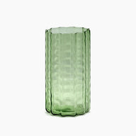 Waves Transparent Green Vase 01 by Ruben Deriemaeker for Serax
