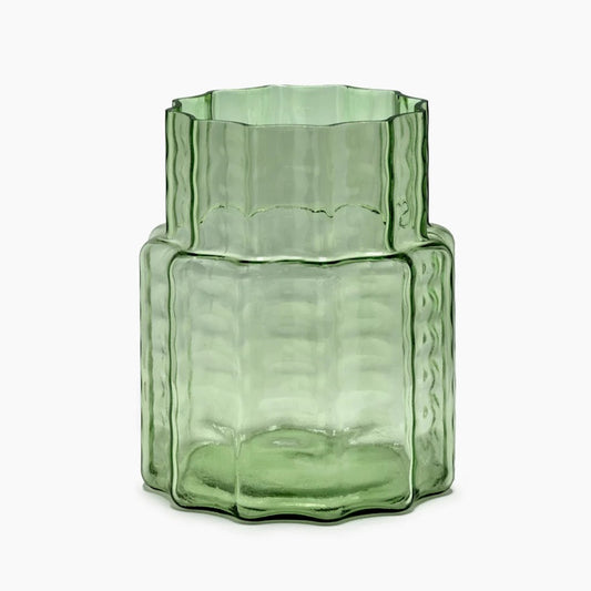 Vase 04 Waves Transparent by Ruben Deriemaeker for Serax