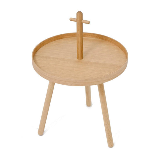 Pick Me Up Side Table / Natural Oak by Wireworks